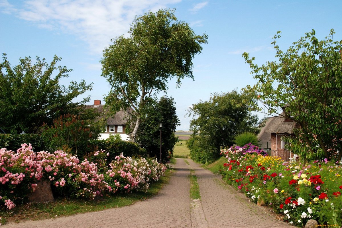 Красивая деревня