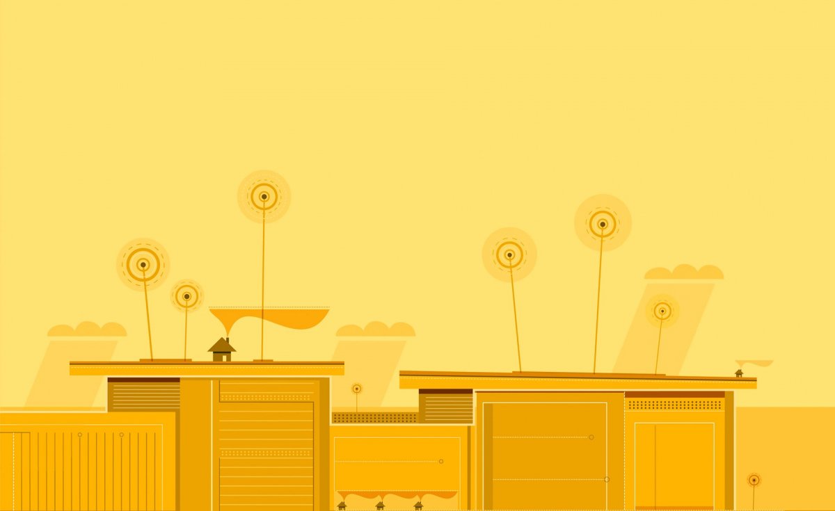 Комната с полками на рабочий стол