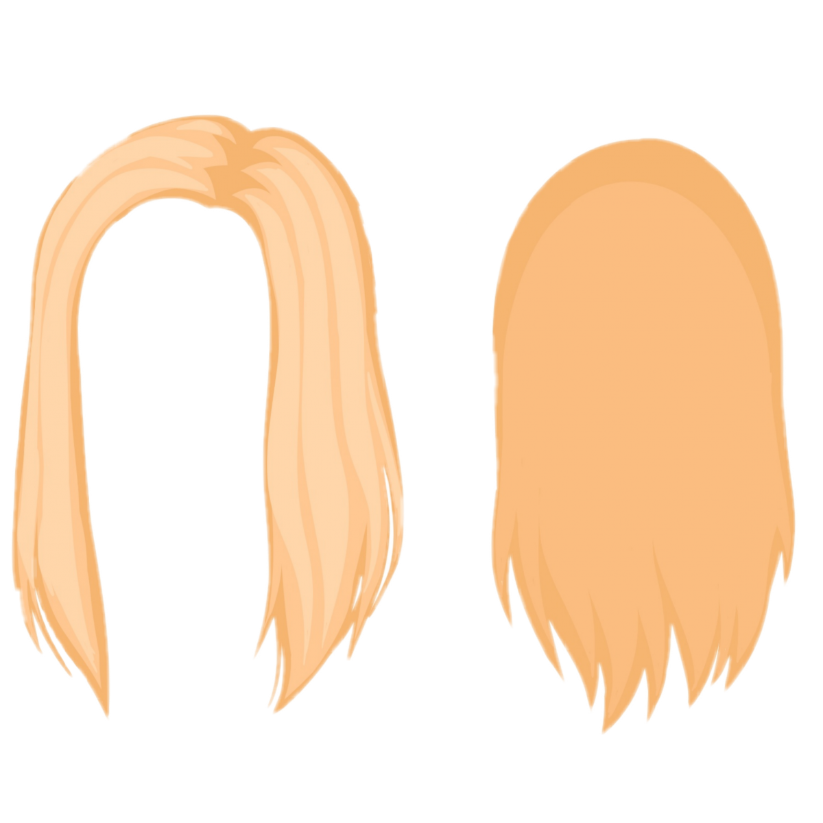 Волосы гача клуб