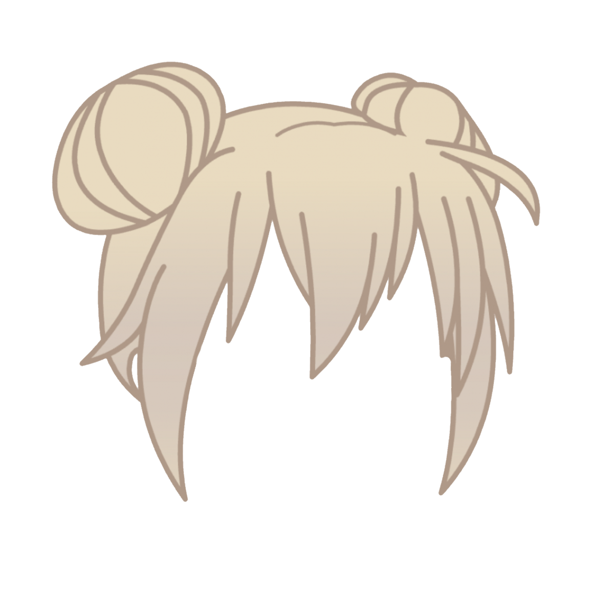 Причёски и одежда для гача лайф