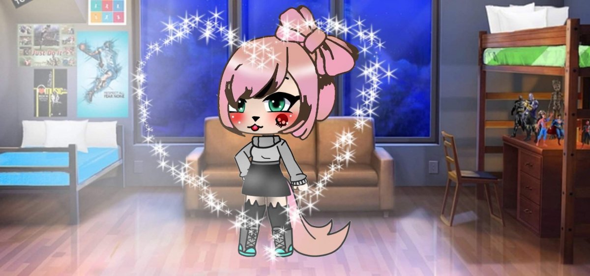 Кровать аниме для гача лайф