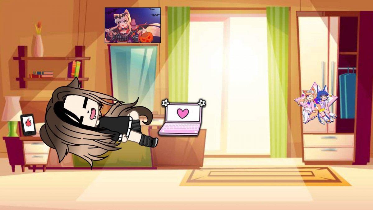 Кровать аниме для гача лайф