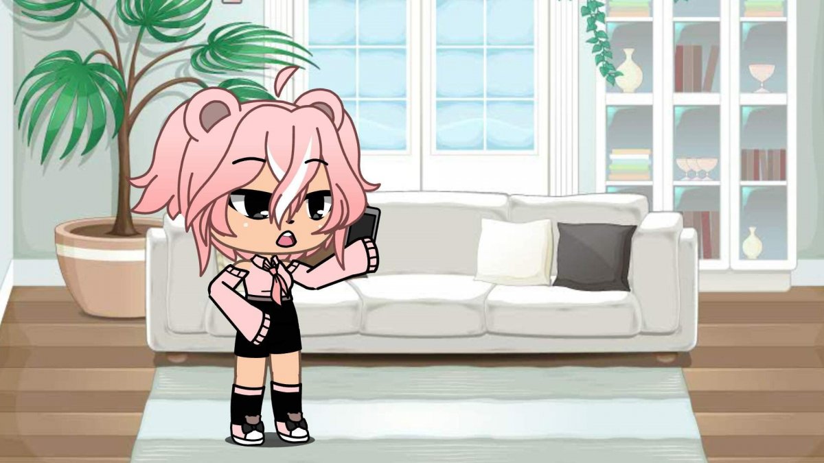 Спальня арт гача лайф