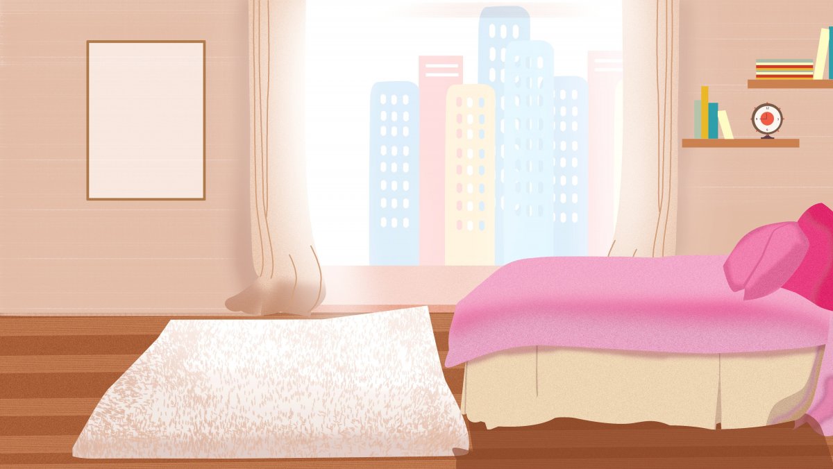 Гача лайф кровать ночь