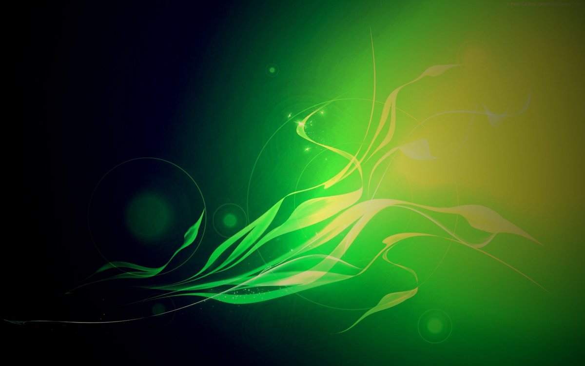 Зеленый фон