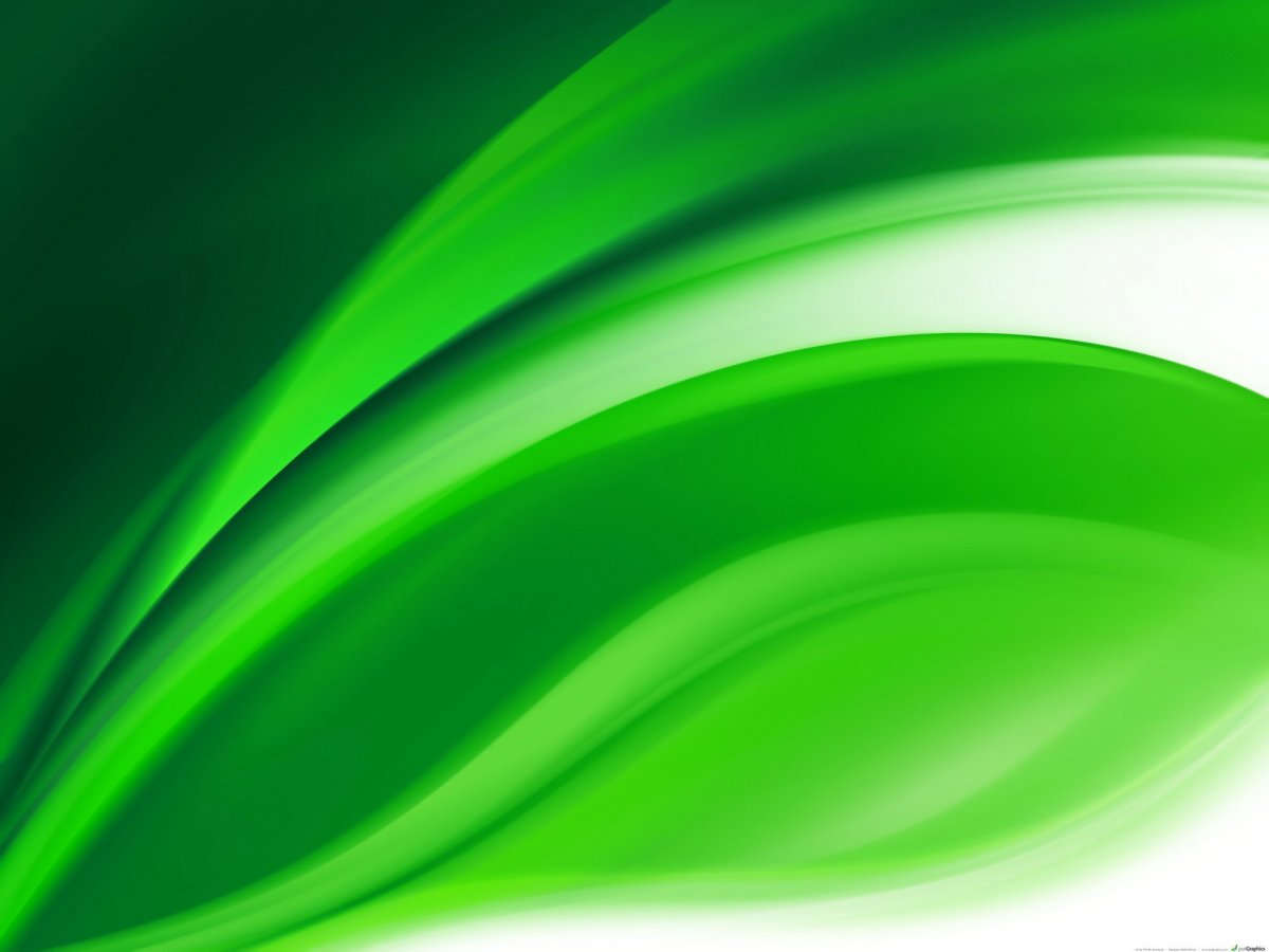 Абстракция зеленого цвета