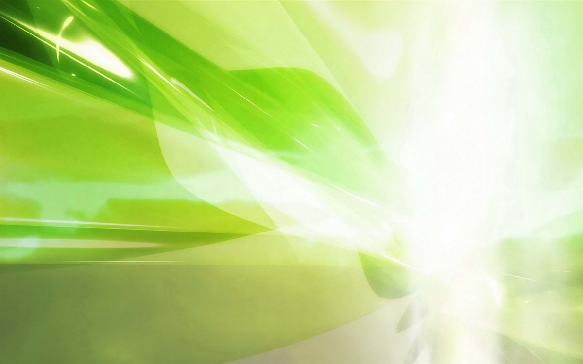 Абстракция в зеленых тонах