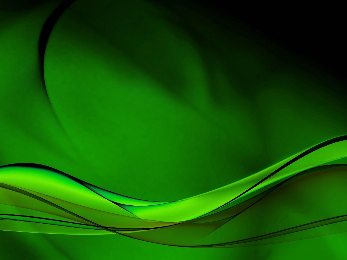 Абстракция в зеленых тонах