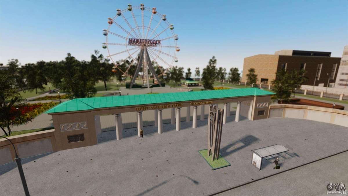 Город Южный ГТА Криминальная Россия