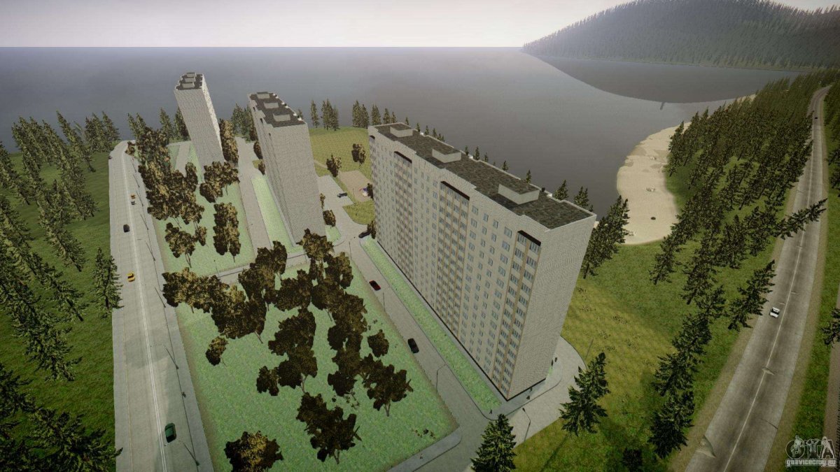 ГТА 4 Криминальная Россия город