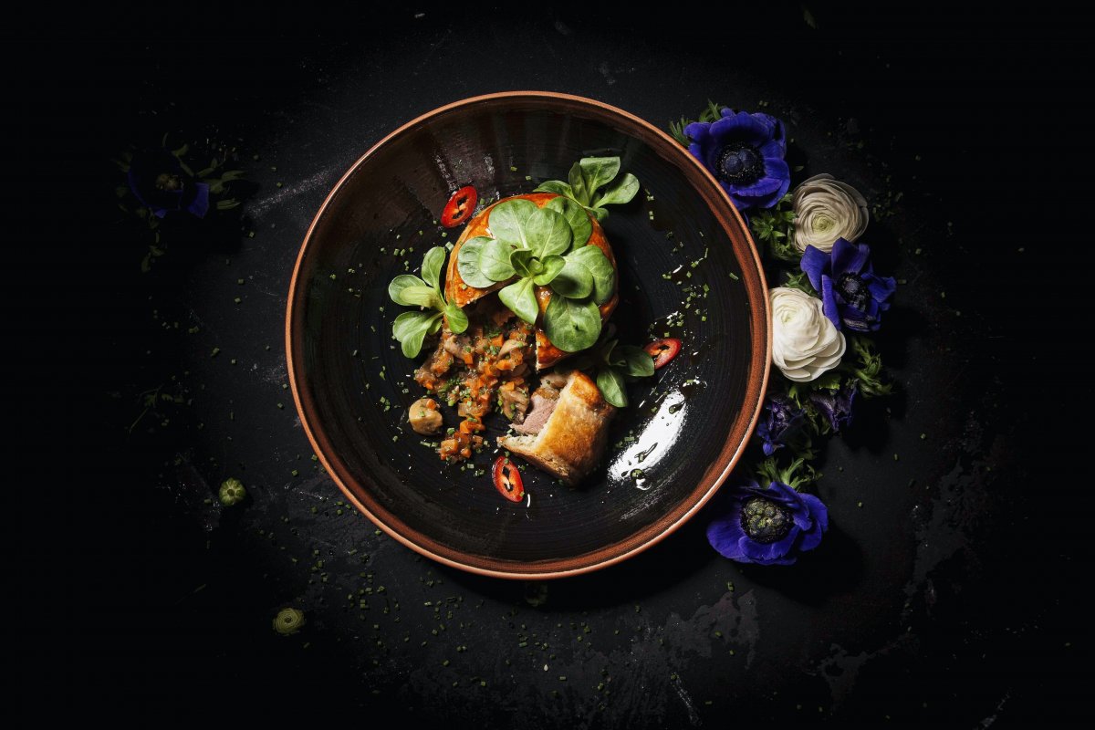 Еда вид сверху