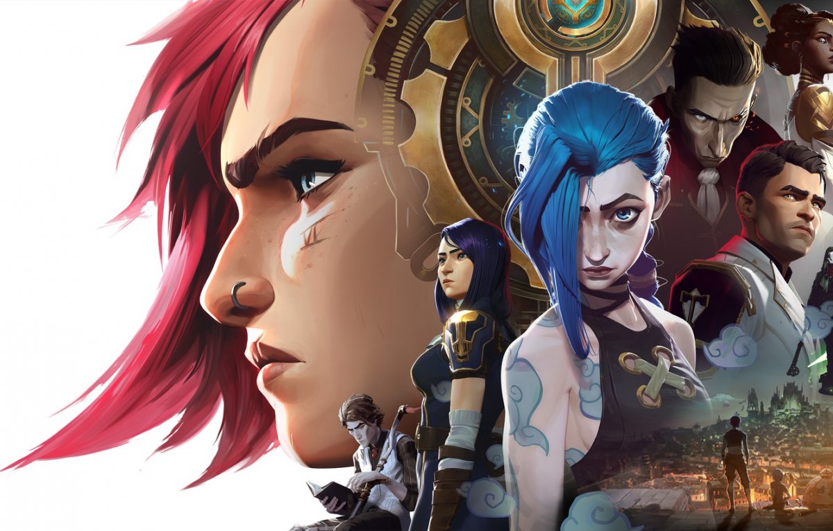 Джинкс аркейн обои