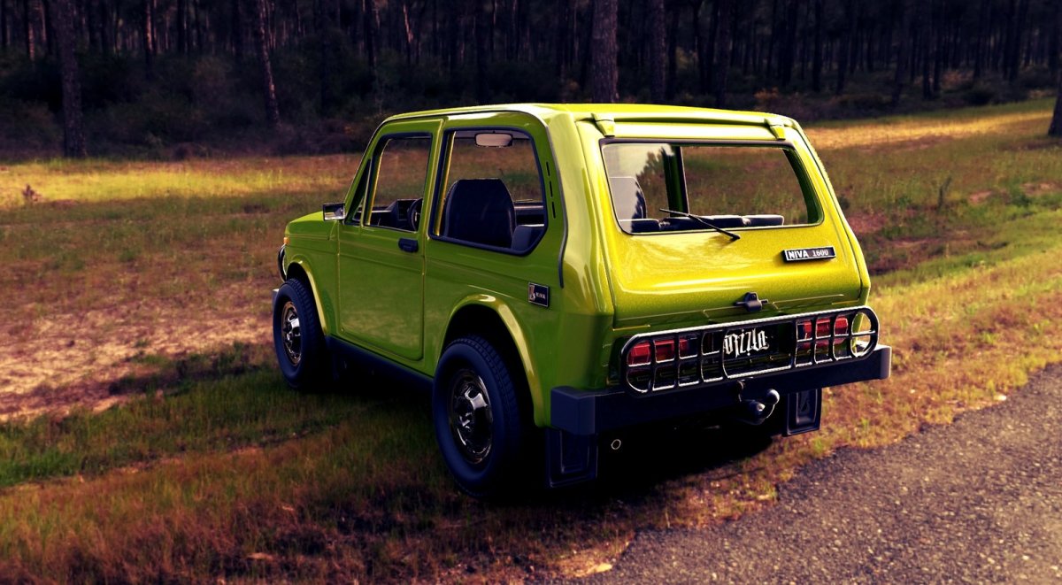 Нива 2121 белая Offroad