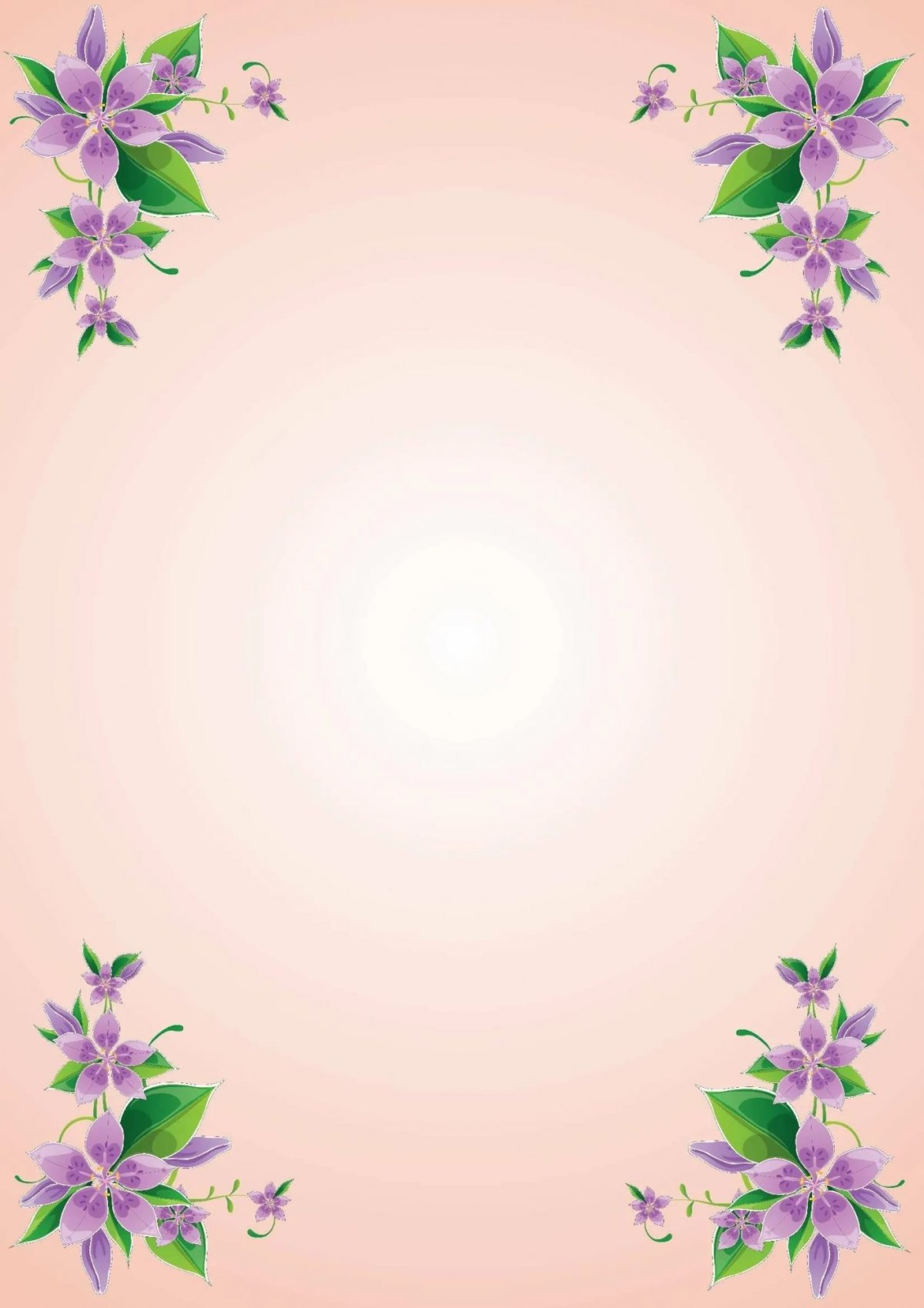 Весенний фон для презентации