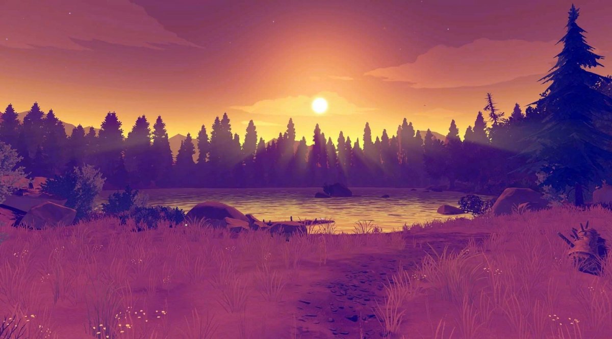 Фон Firewatch 4k