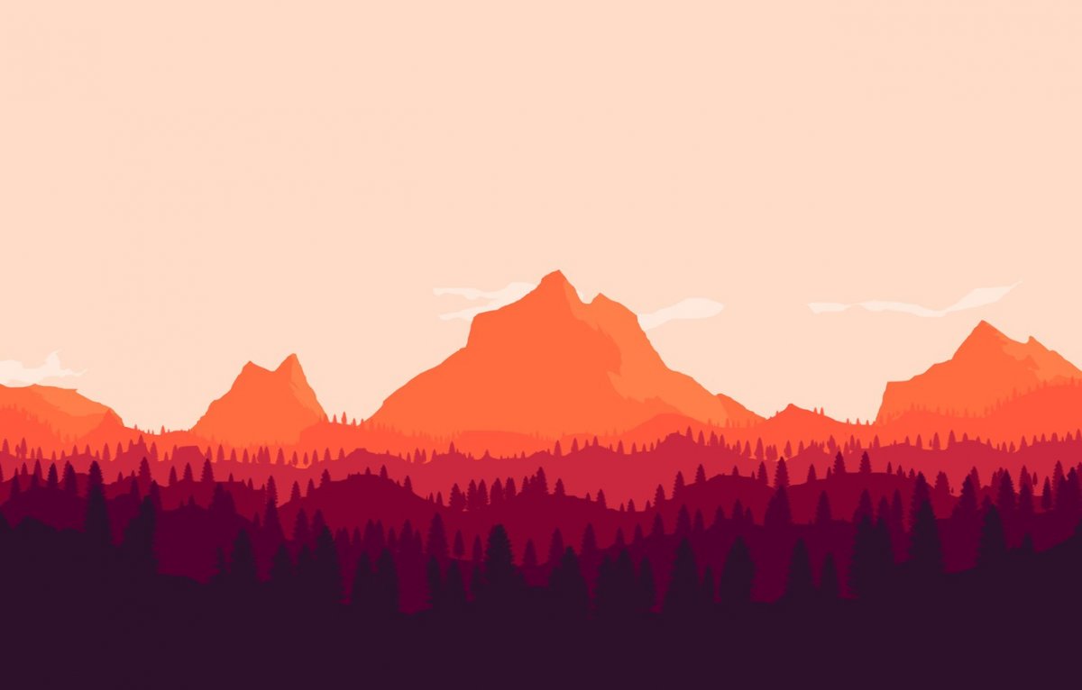 Пейзаж Минимализм