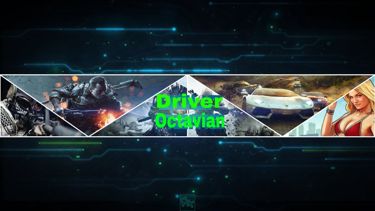 Шапка для игрового канала