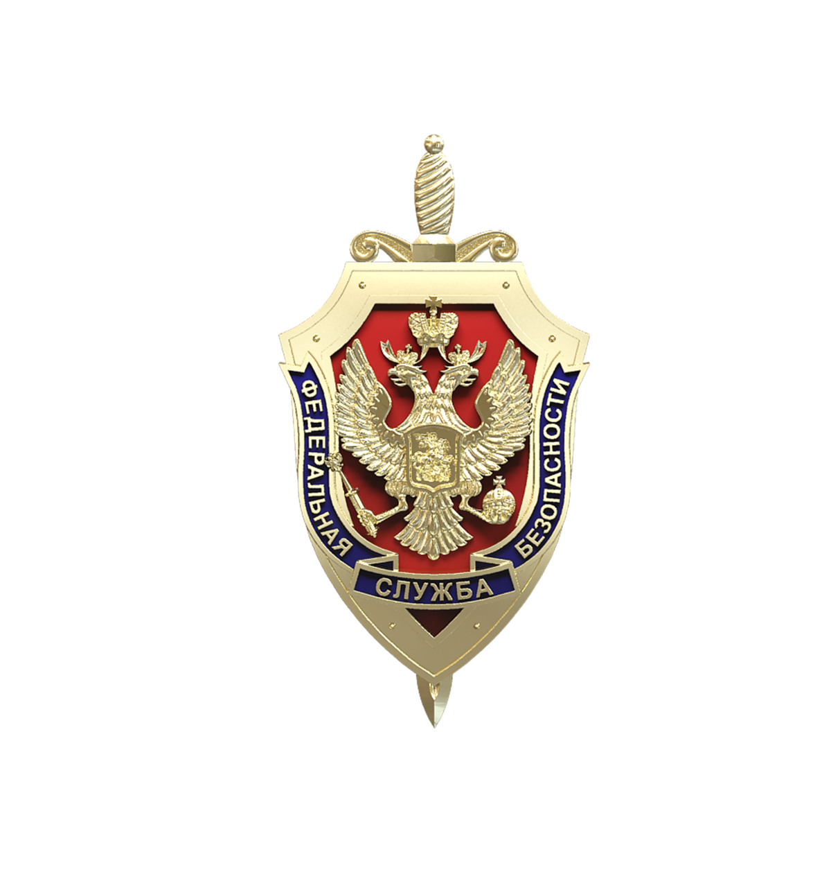 Герб на черном фоне