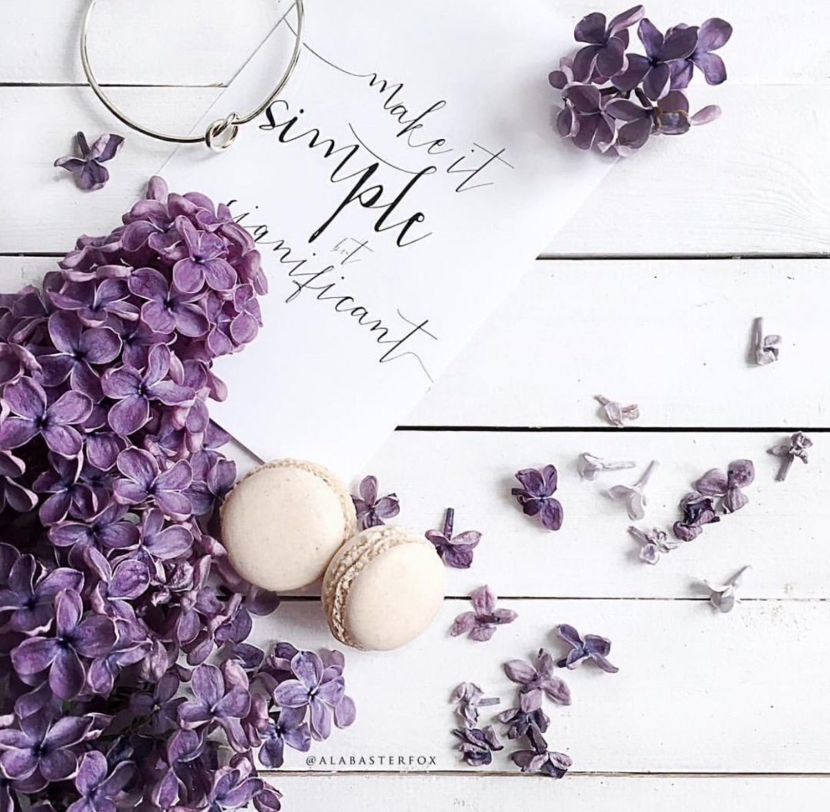 Лаванда акварель