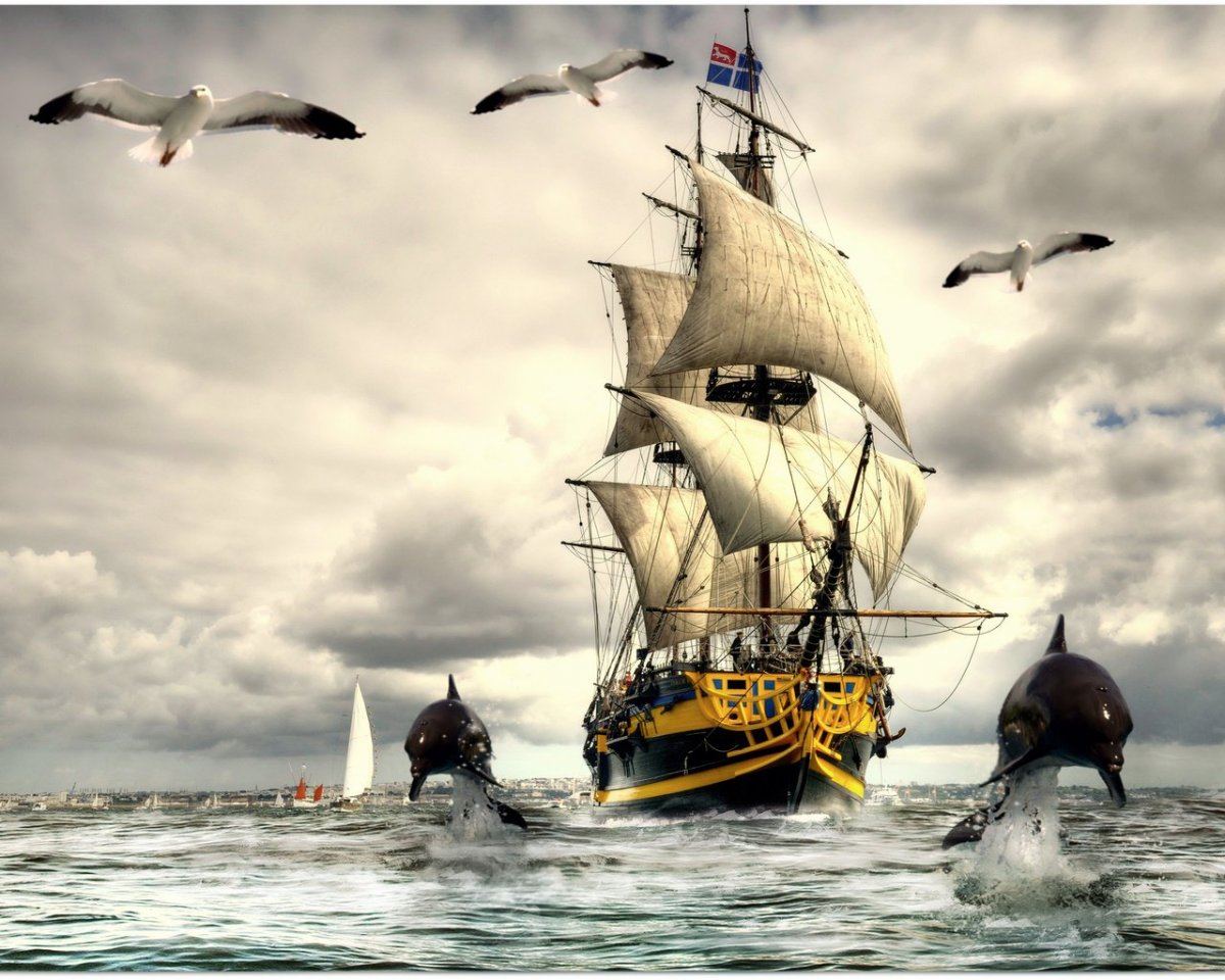 Мановар корабль