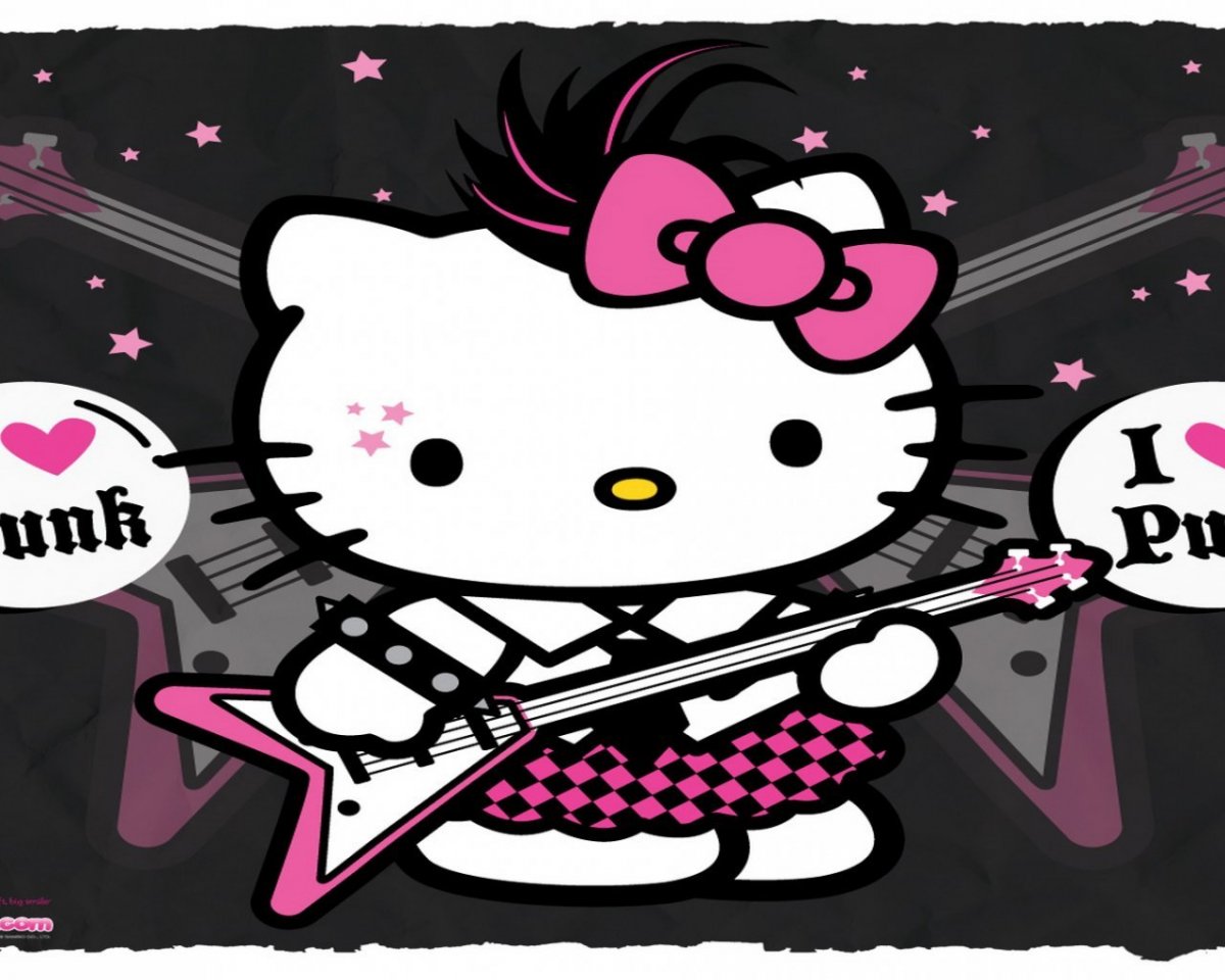 Куруми Хелло Китти обои