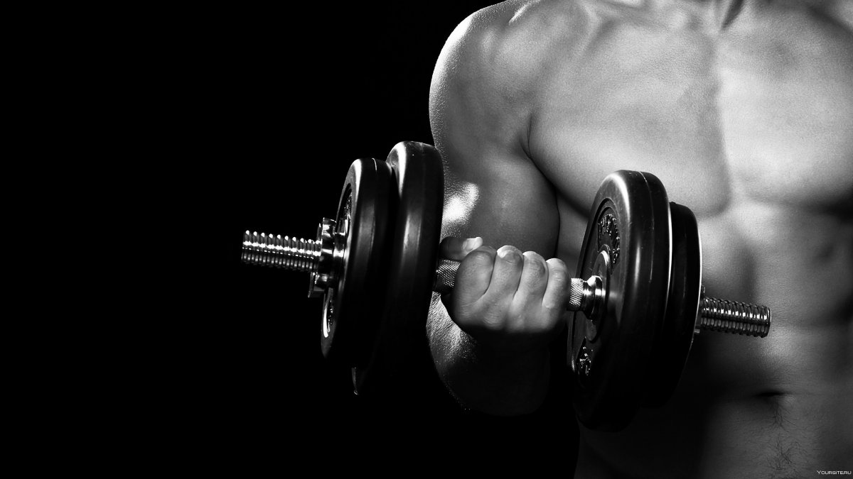 Тренажерный зал абстракция