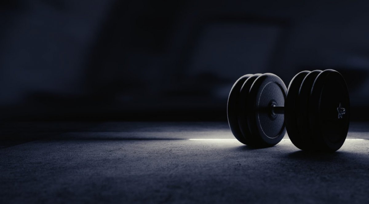 Качалка гантели