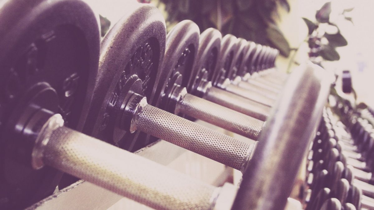 Красивые гантели