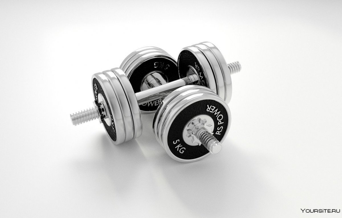 Старинные гантели