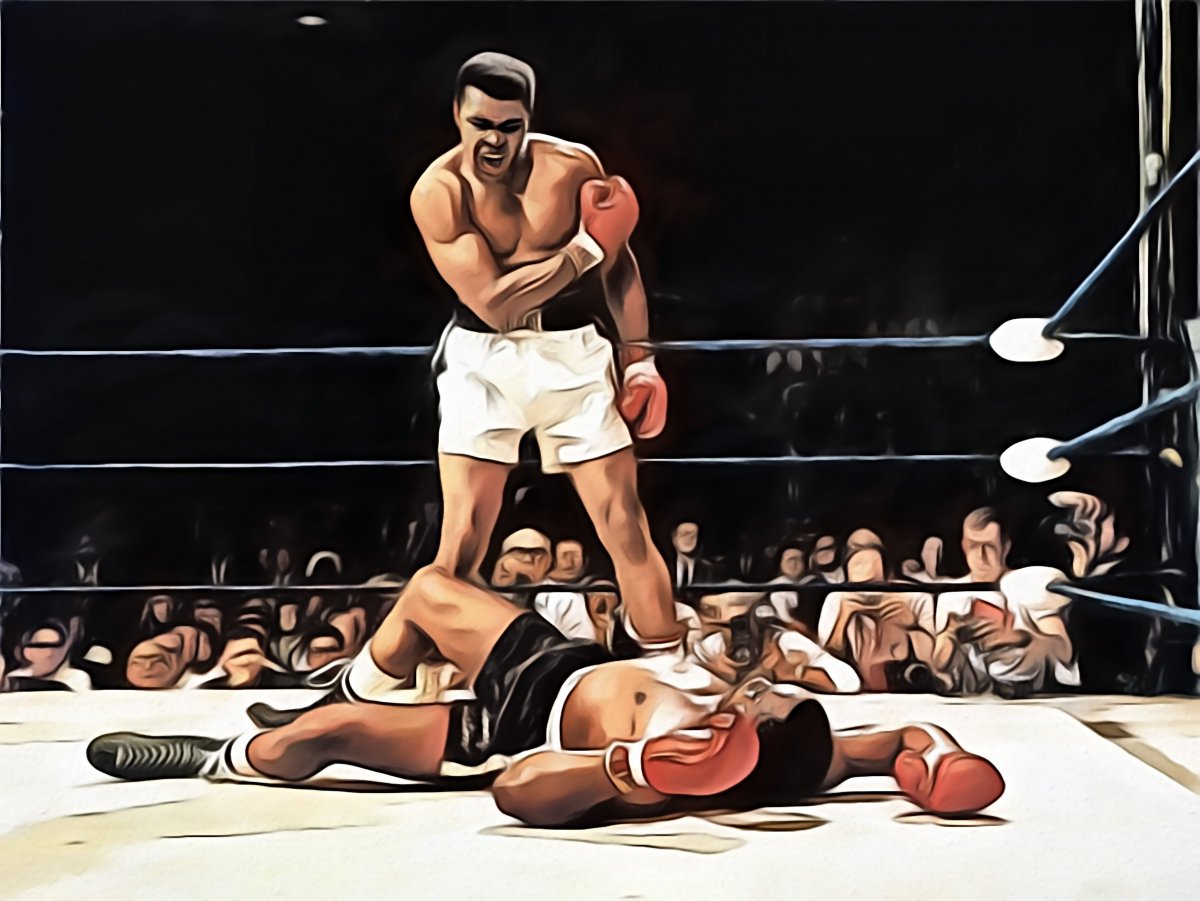 Мухаммед Али на ринге