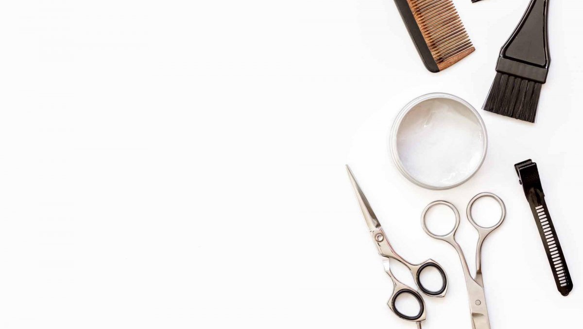 Фон для визитки парикмахера универсала