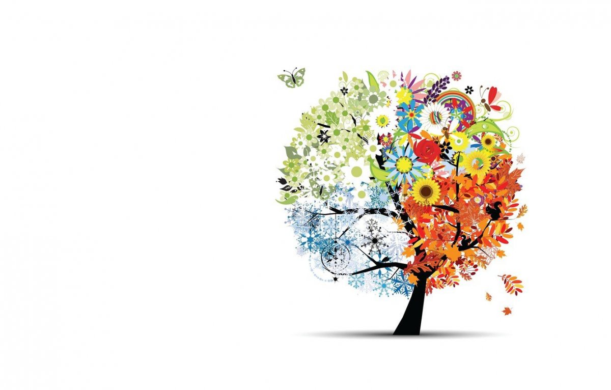 Красивый фон для календаря