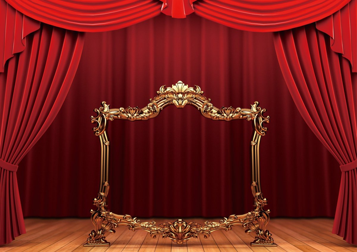 Театральный фон