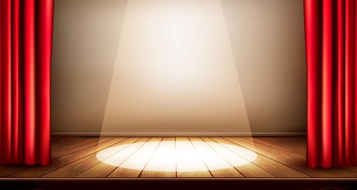 Занавес в театре