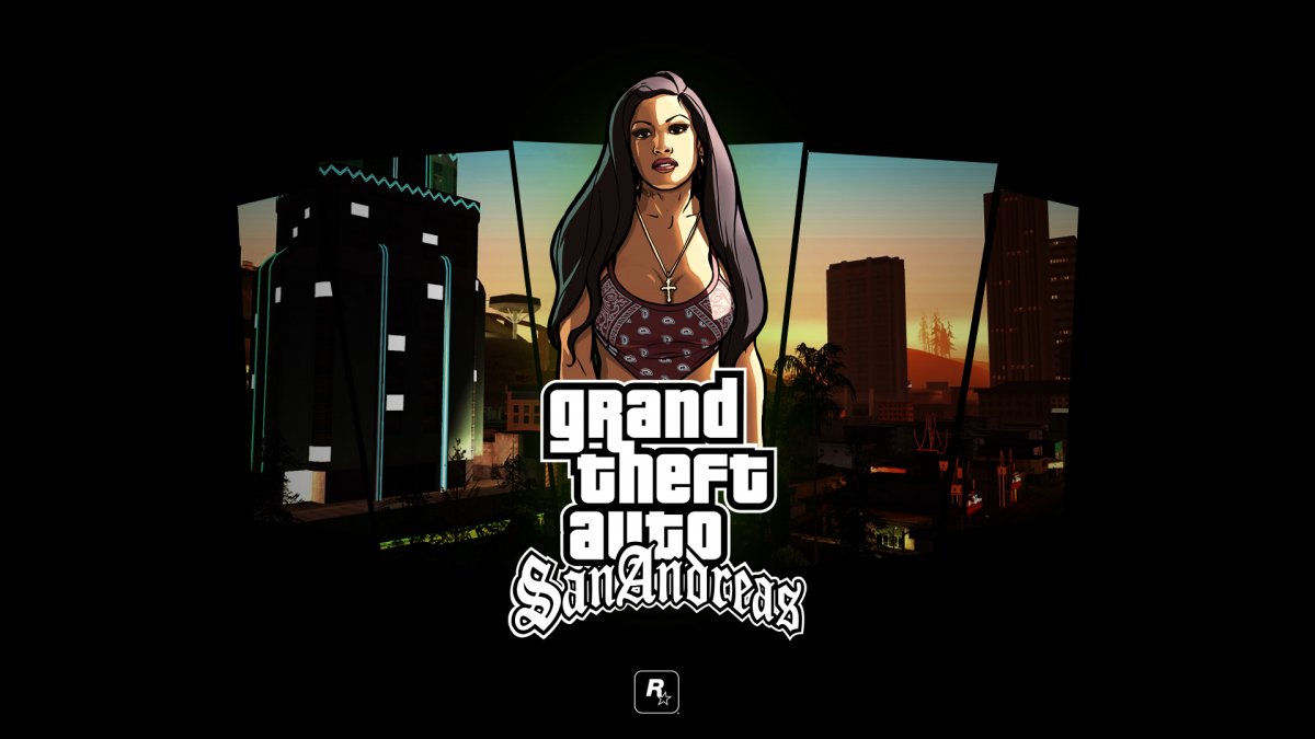 Grand Theft auto San Andreas загрузочные экраны