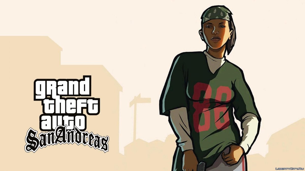 GTA San Andreas Постер