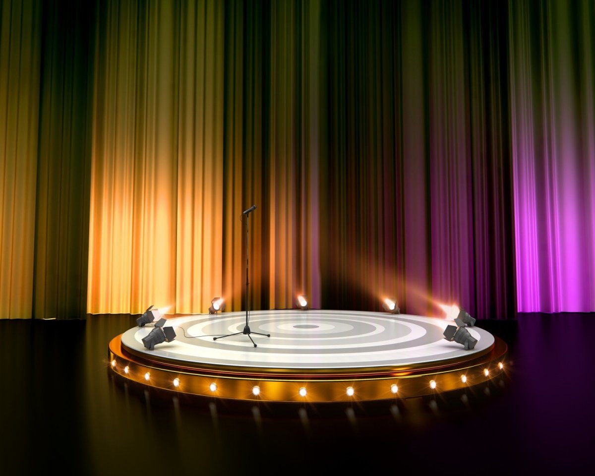 Занавес в театре