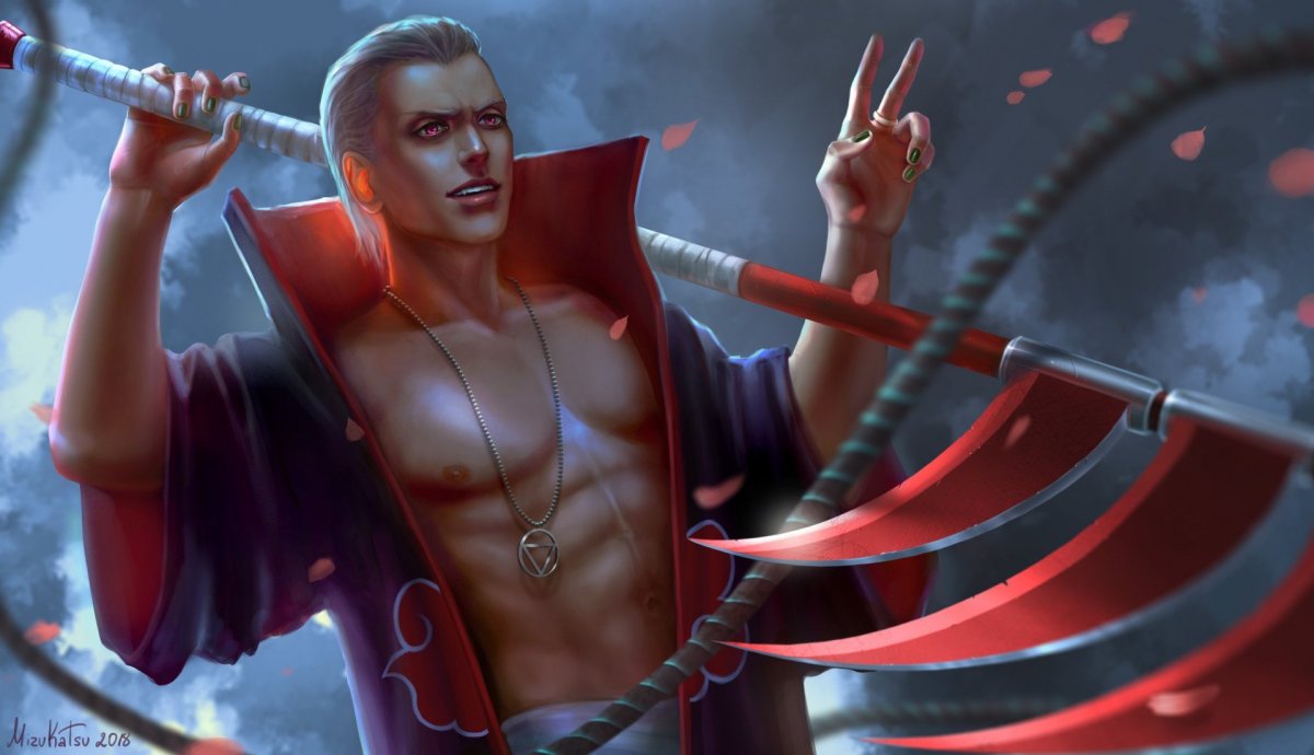 Хидан аниме