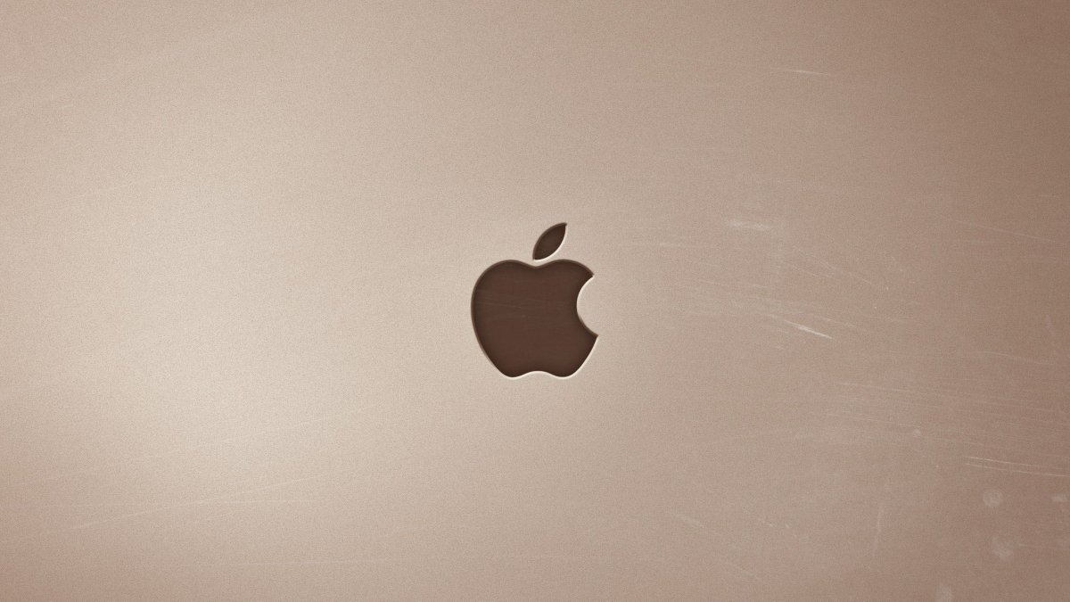 Обои Apple зеленые