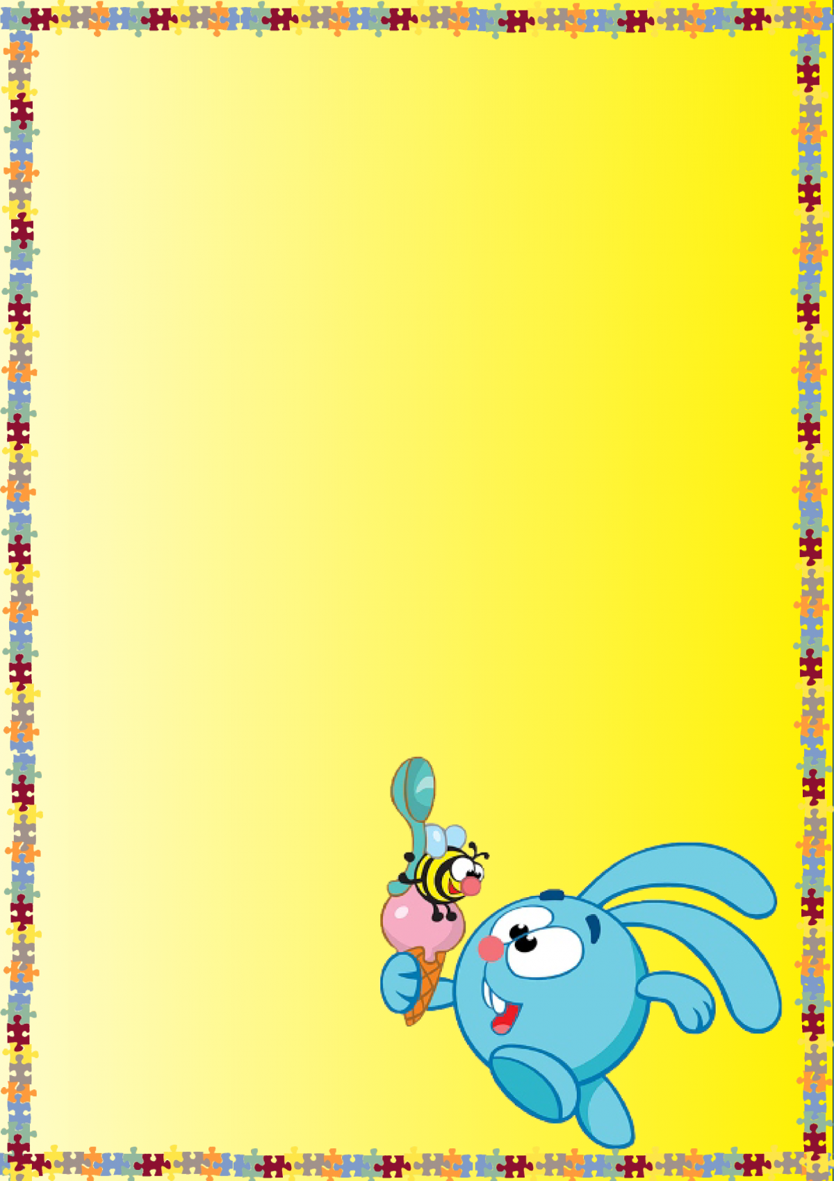 Фон для портфолио для девочки