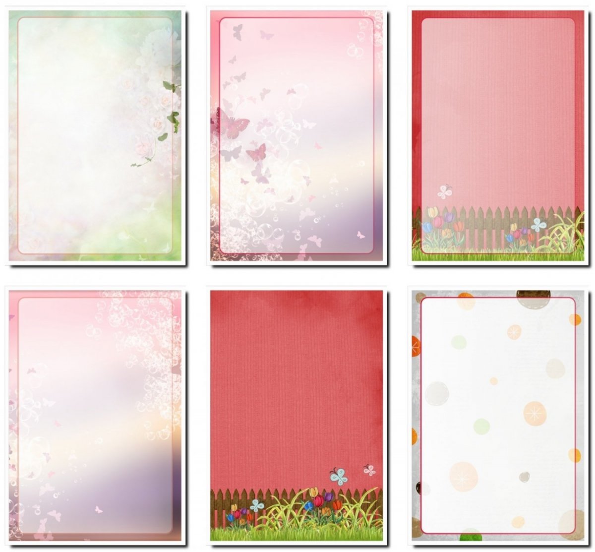 Подложки для презентаций детские