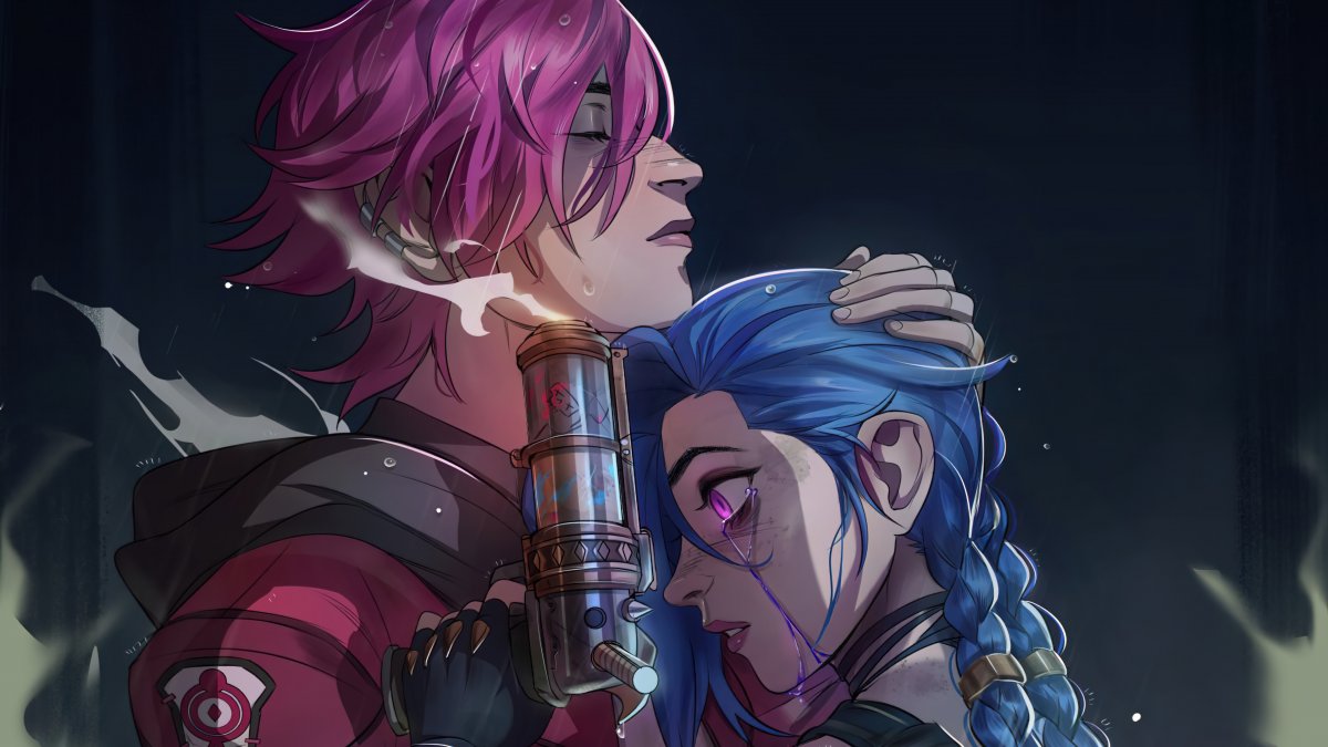 Jinx and vi Arcane