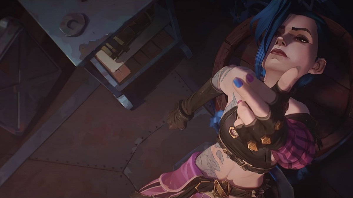 Джинкс аркейн 4к