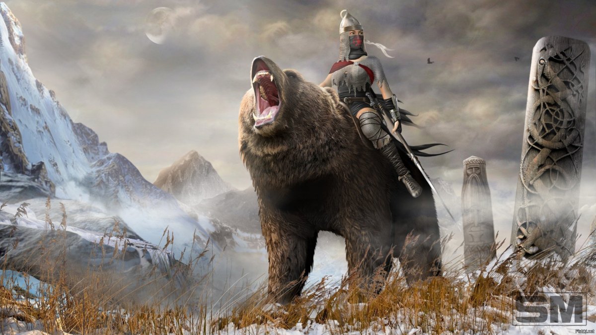 Русская символика медведь