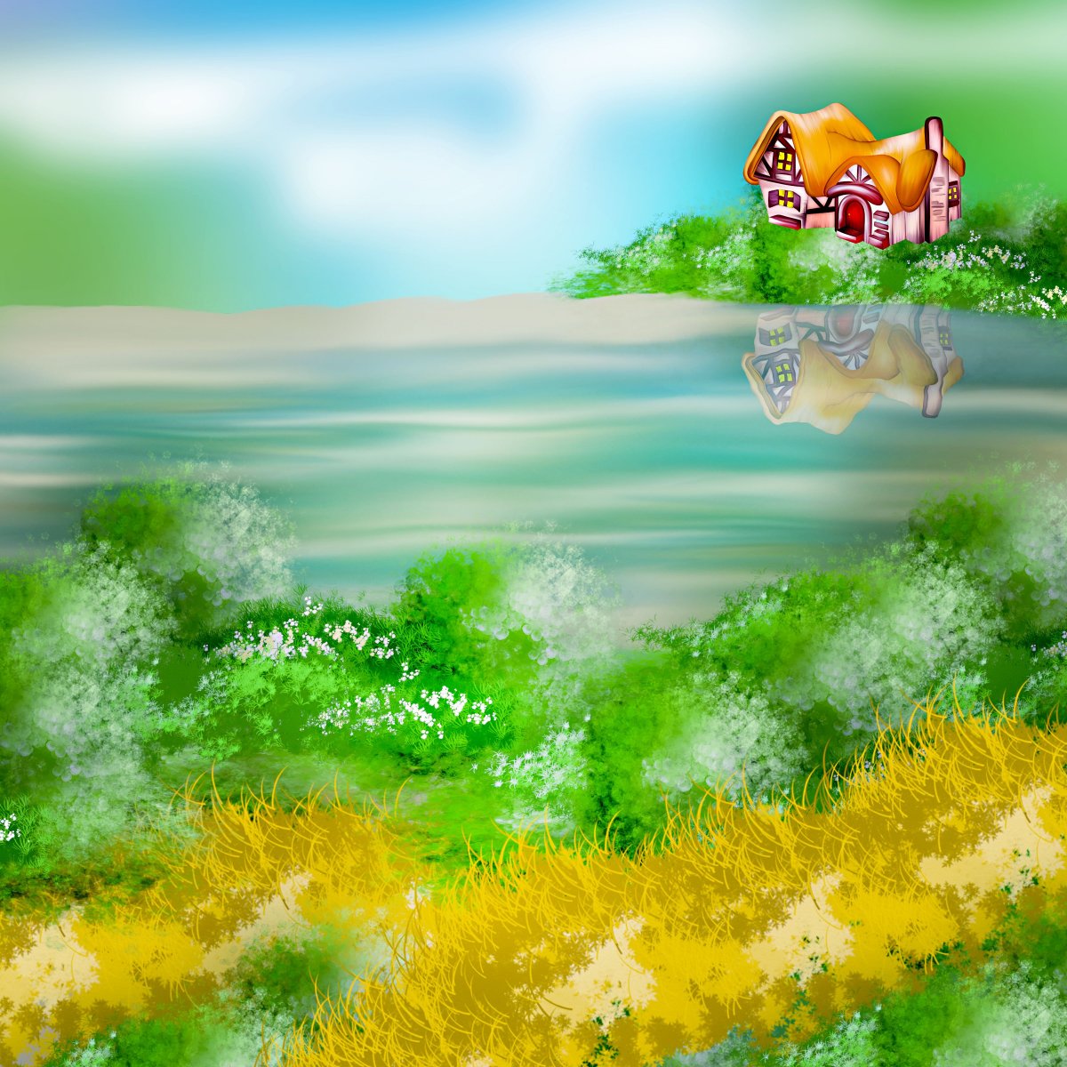 Фон для виньетки