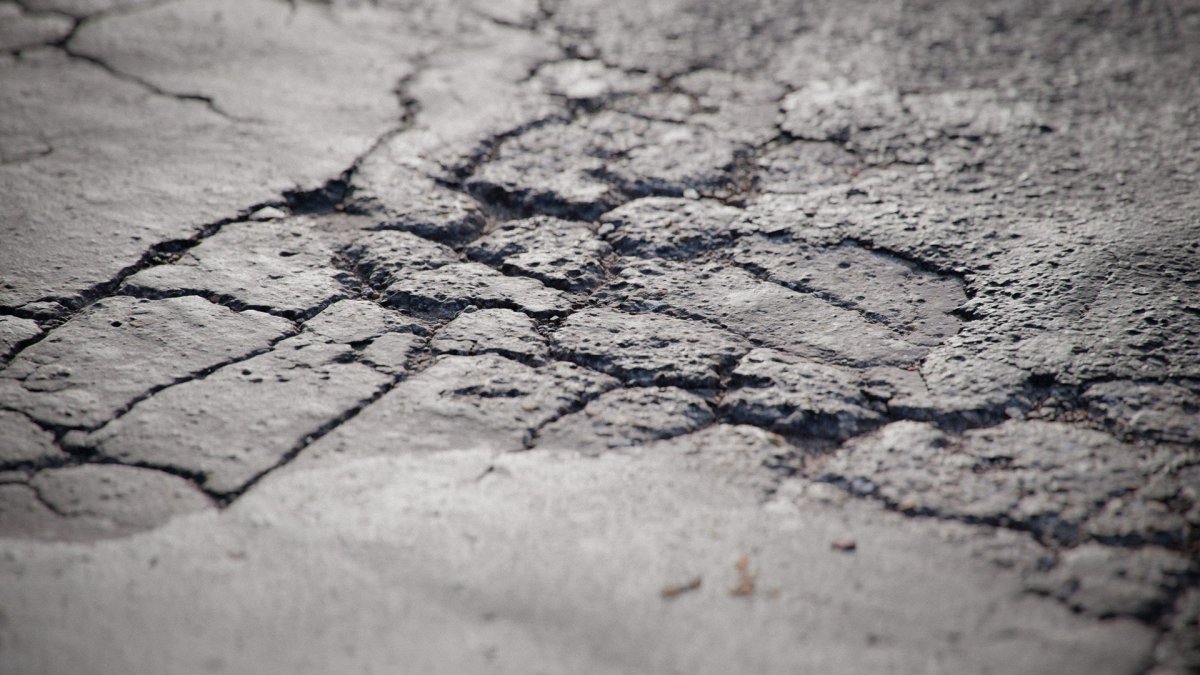 Идеальный асфальт в городе