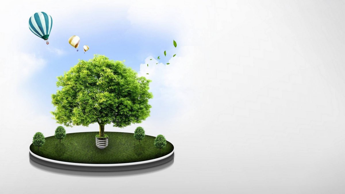 Красивый фон для презентации по экологии