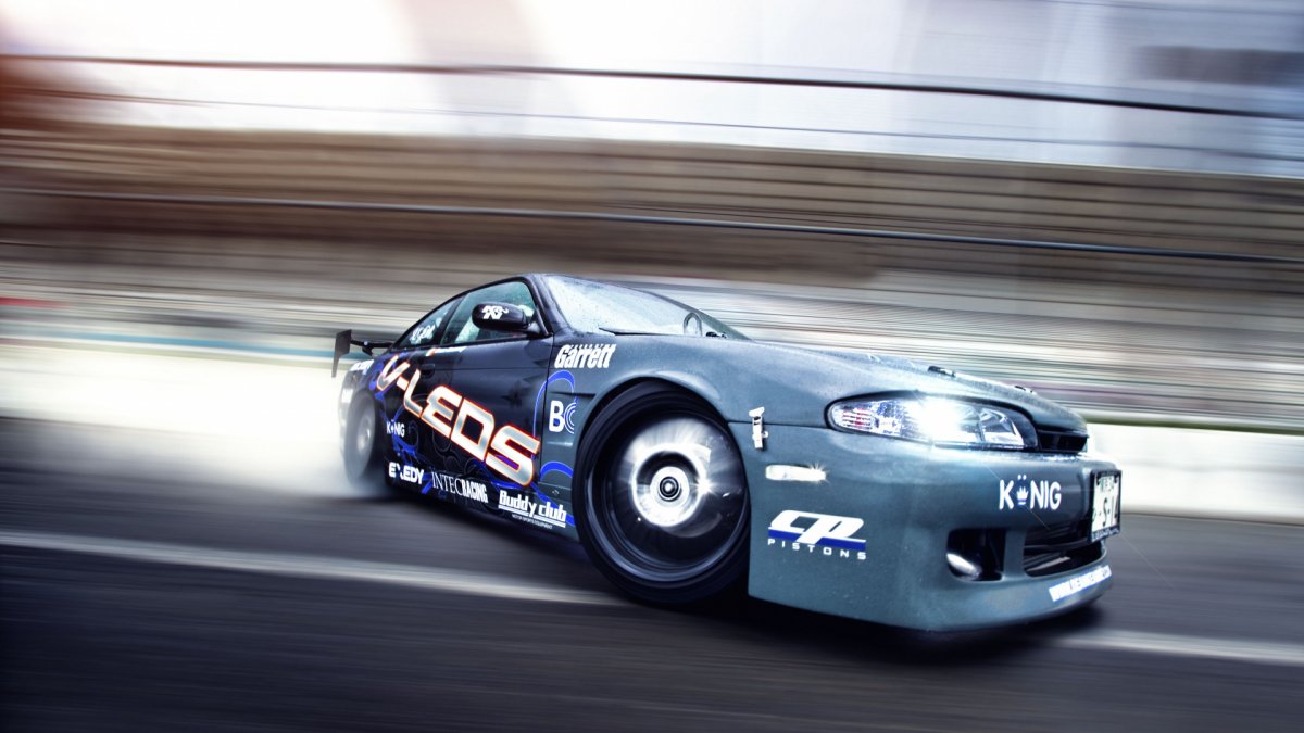 Фотообои спортивная машина