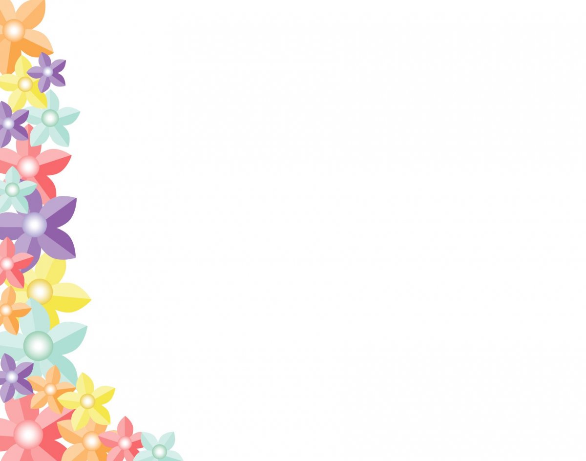 Фон для презентации с цветочками