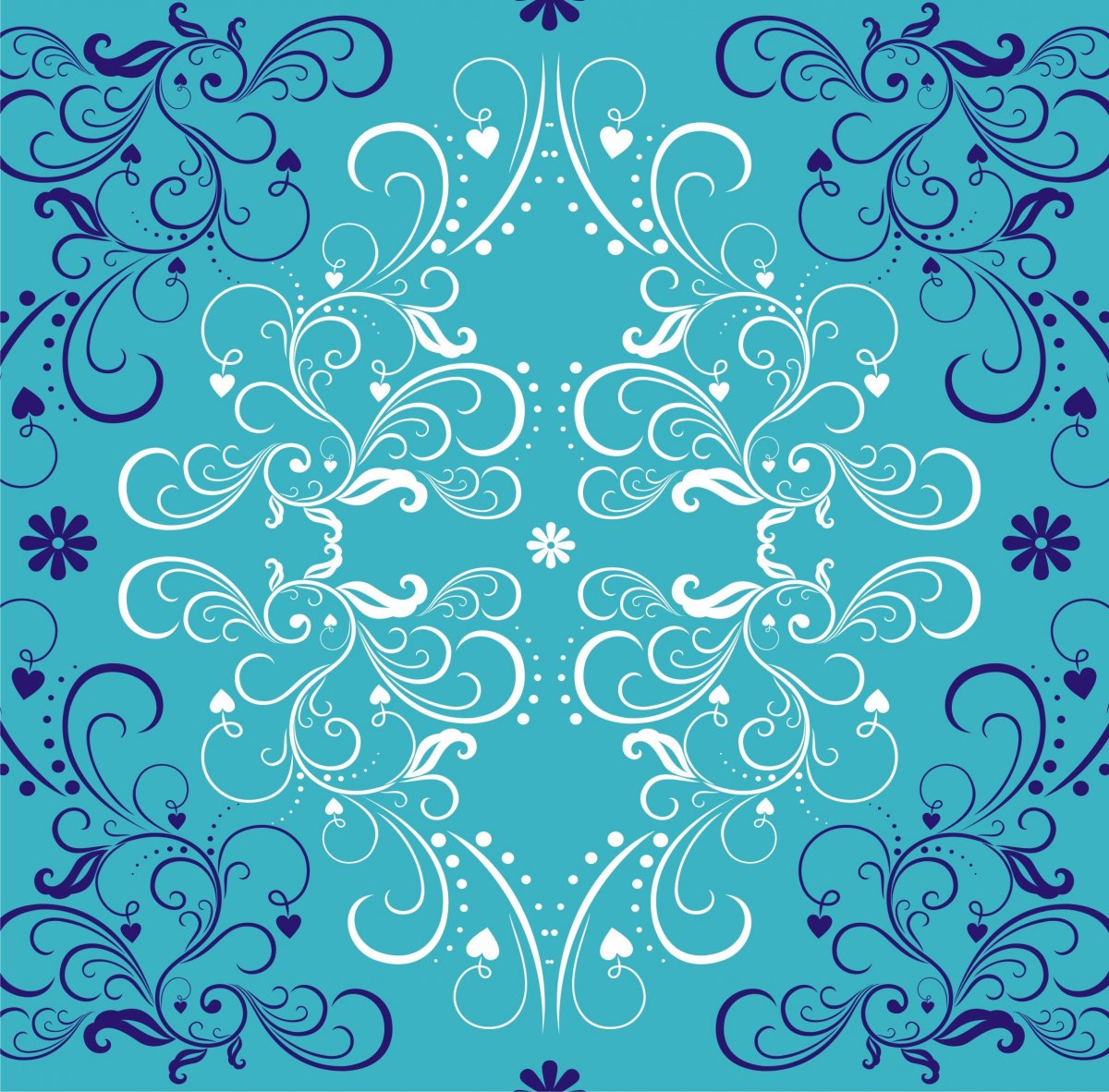 Орнамент Дамаск золото